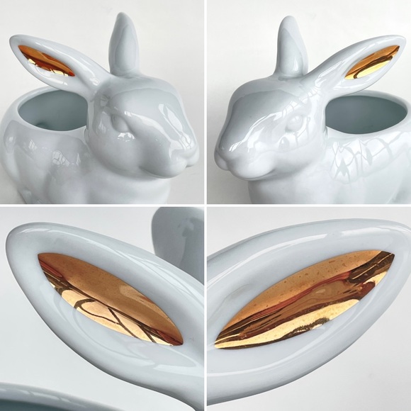 Threshold Rabbit-Shaped Porcelain Candy Dish - Picture 12 of 14
